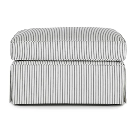 Skirted Ottoman